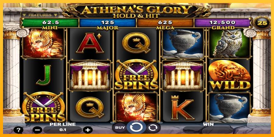 Athenas Glory Hold & Hit máquina de juego por dinero, imagen 1