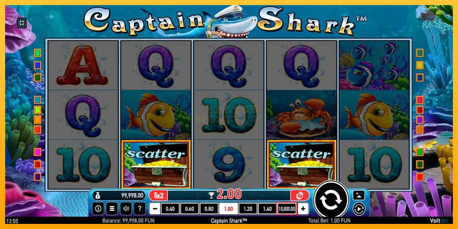 Captain Shark máquina de juego por dinero, imagen 2