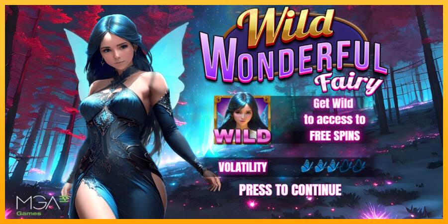 Wild Wonderful Fairy máquina de juego por dinero, imagen 1