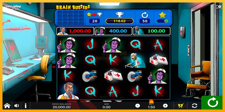 Brain Busters máquina de juego por dinero, imagen 1