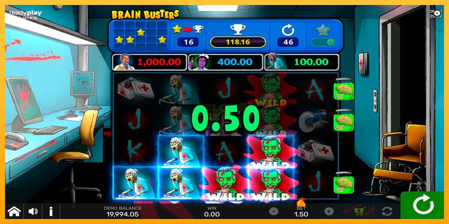 Brain Busters máquina de juego por dinero, imagen 3