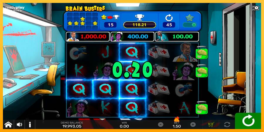 Brain Busters máquina de juego por dinero, imagen 4