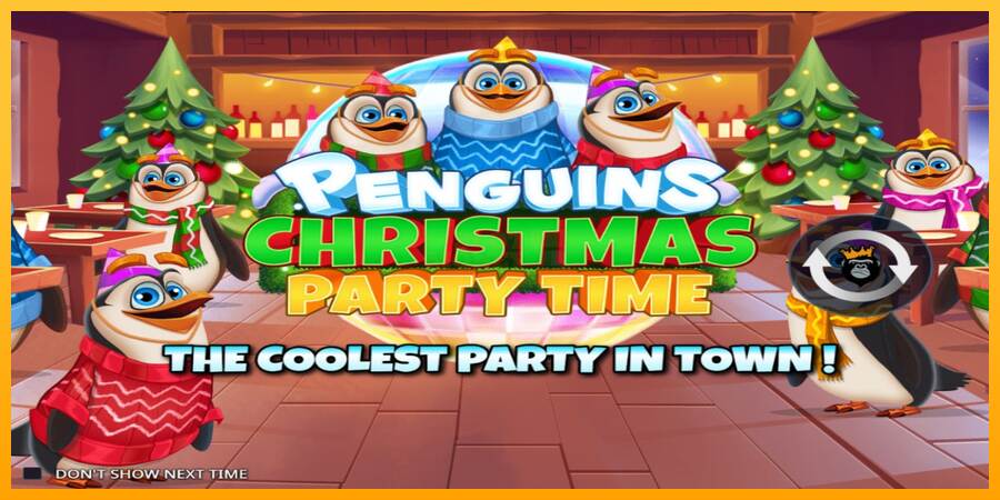 Penguins Christmas Party Time máquina de juego por dinero, imagen 1