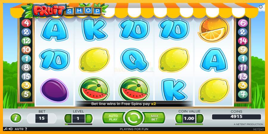 Fruit Shop máquina de juego por dinero, imagen 2