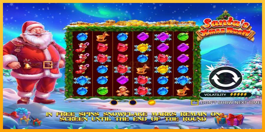 Santas Xmas Rush máquina de juego por dinero, imagen 1