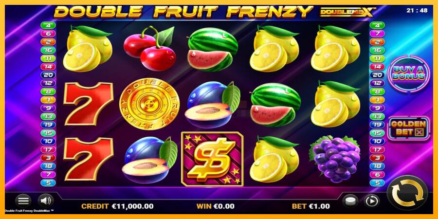 Double Fruit Frenzy DoubleMax máquina de juego por dinero, imagen 1