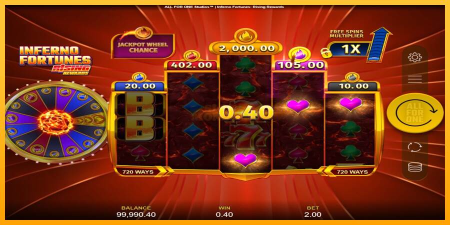 Inferno Fortunes: Rising Rewards máquina de juego por dinero, imagen 3