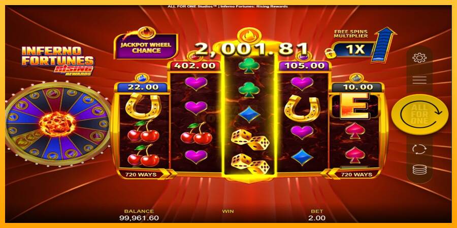 Inferno Fortunes: Rising Rewards máquina de juego por dinero, imagen 4