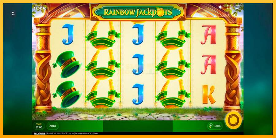 Rainbow Jackpots máquina de juego por dinero, imagen 1