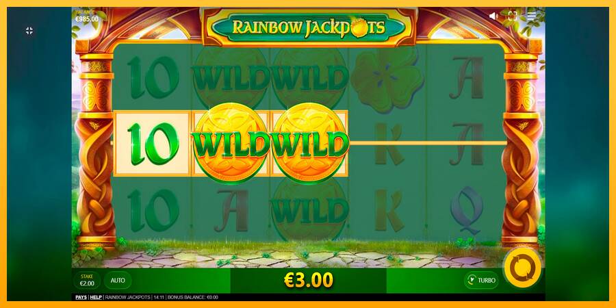 Rainbow Jackpots máquina de juego por dinero, imagen 3