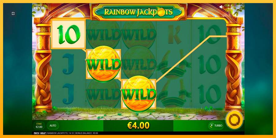 Rainbow Jackpots máquina de juego por dinero, imagen 4