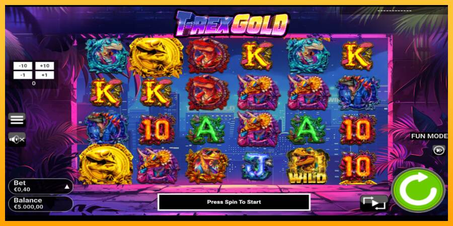 T-Rex Gold máquina de juego por dinero, imagen 3