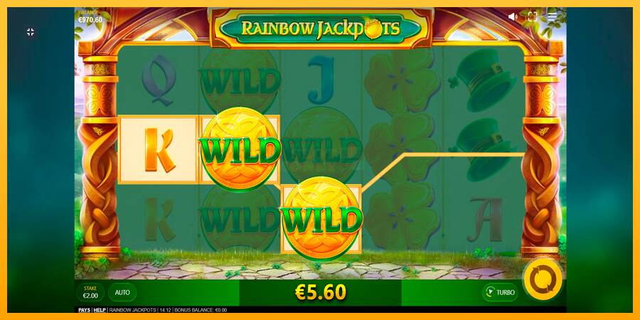 Rainbow Jackpots máquina de juego por dinero, imagen 6