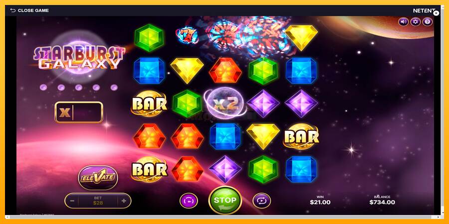 Starburst Galaxy máquina de juego por dinero, imagen 5