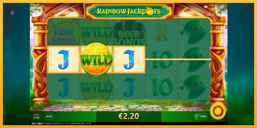 Rainbow Jackpots máquina de juego por dinero, imagen 7