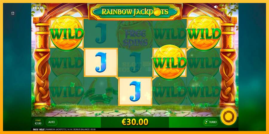 Rainbow Jackpots máquina de juego por dinero, imagen 10