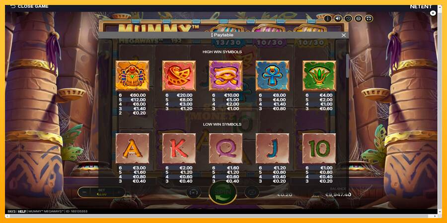 Mummy Megaways máquina de juego por dinero, imagen 6