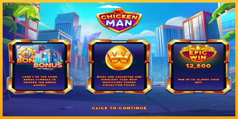 Chicken Man máquina de juego por dinero, imagen 1