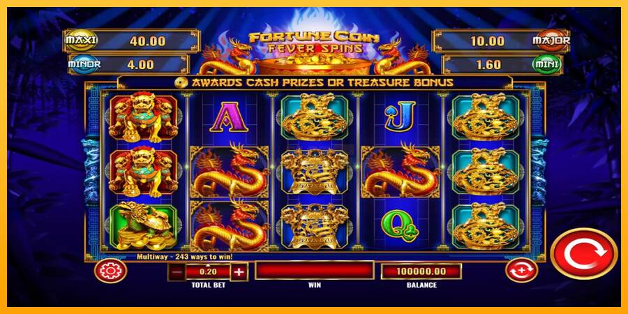 Fortune Coin Fever Spins máquina de juego por dinero, imagen 1