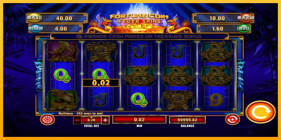 Fortune Coin Fever Spins máquina de juego por dinero, imagen 2