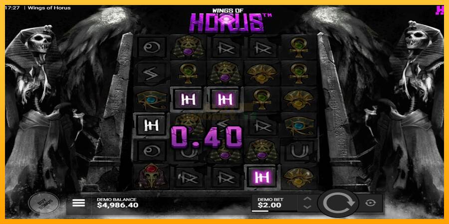 Wings of Horus máquina de juego por dinero, imagen 2