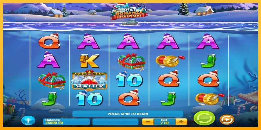 Boat Bonanza Christmas máquina de juego por dinero, imagen 1