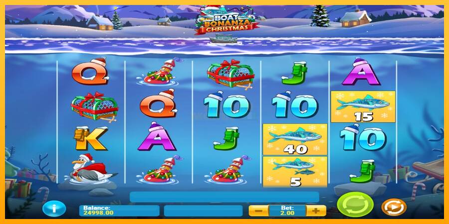 Boat Bonanza Christmas máquina de juego por dinero, imagen 2