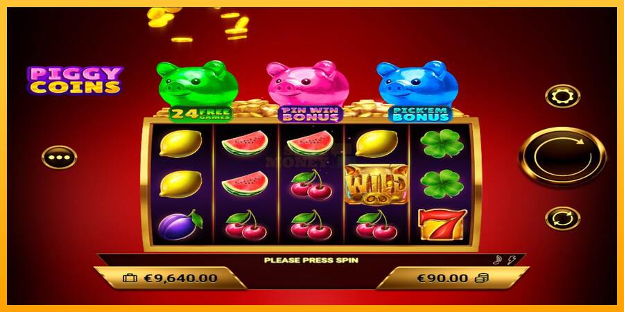 Piggy Coins máquina de juego por dinero, imagen 2