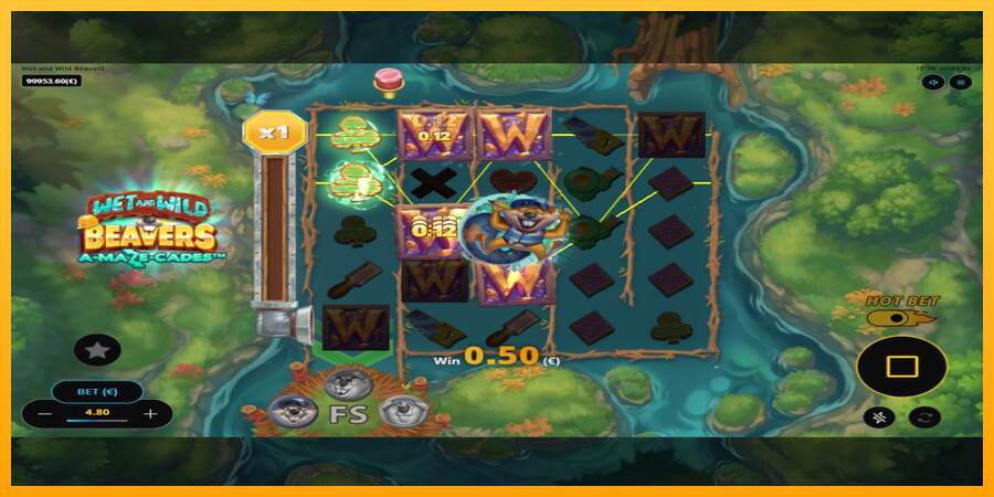 Wet and Wild Beavers máquina de juego por dinero, imagen 3