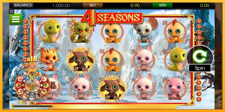 4 Seasons máquina de juego por dinero, imagen 1