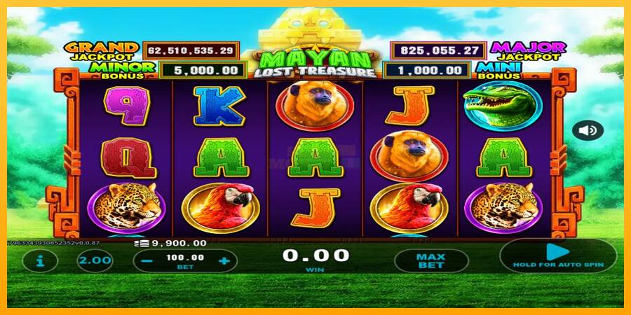 Mayan Lost Treasure máquina de juego por dinero, imagen 1