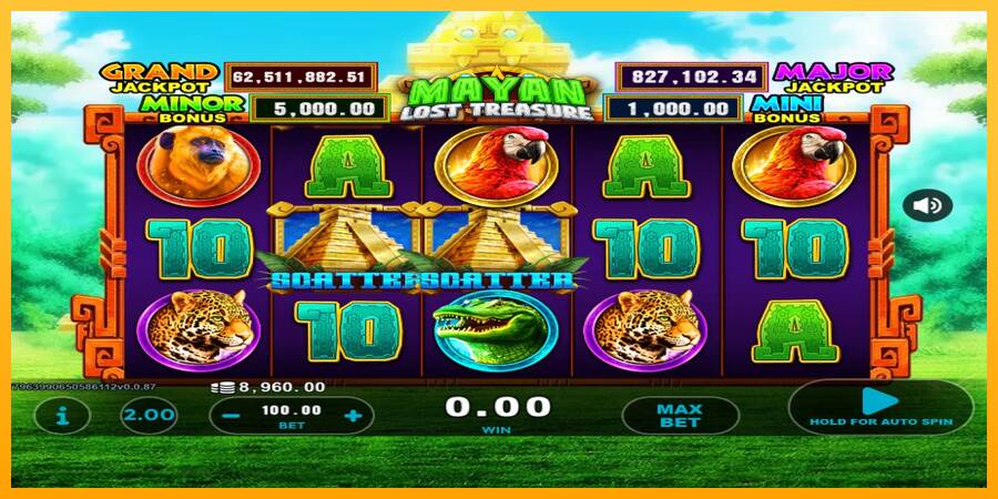 Mayan Lost Treasure máquina de juego por dinero, imagen 3