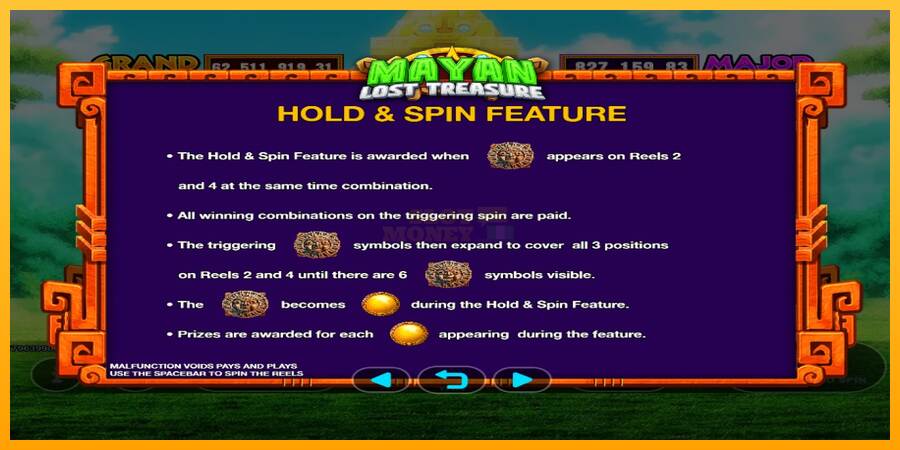 Mayan Lost Treasure máquina de juego por dinero, imagen 5