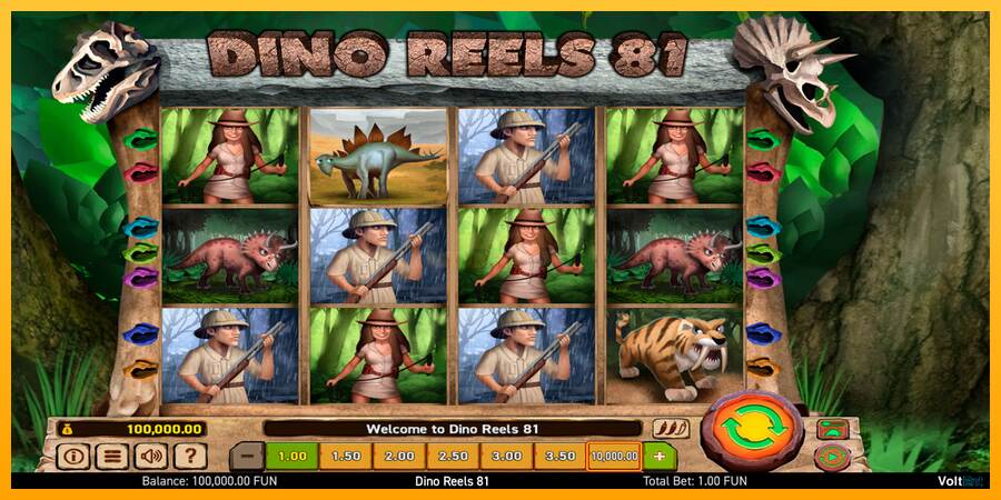 Dino Reels 81 máquina de juego por dinero, imagen 1