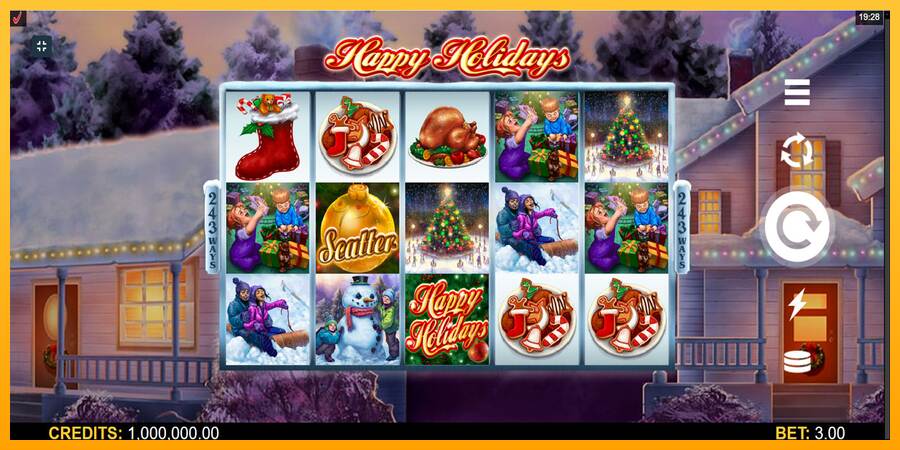 Happy Holidays máquina de juego por dinero, imagen 1