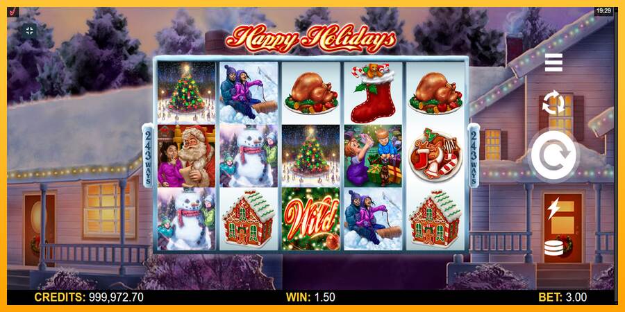 Happy Holidays máquina de juego por dinero, imagen 4