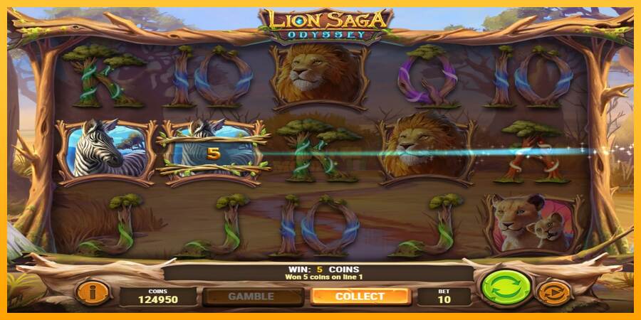 Lion Saga Odyssey máquina de juego por dinero, imagen 2