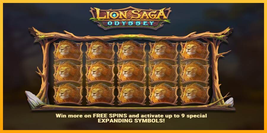 Lion Saga Odyssey máquina de juego por dinero, imagen 3