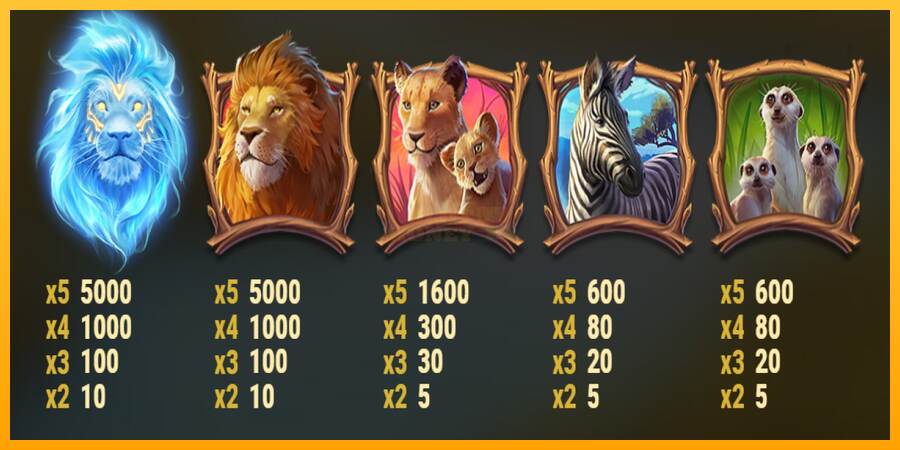 Lion Saga Odyssey máquina de juego por dinero, imagen 5