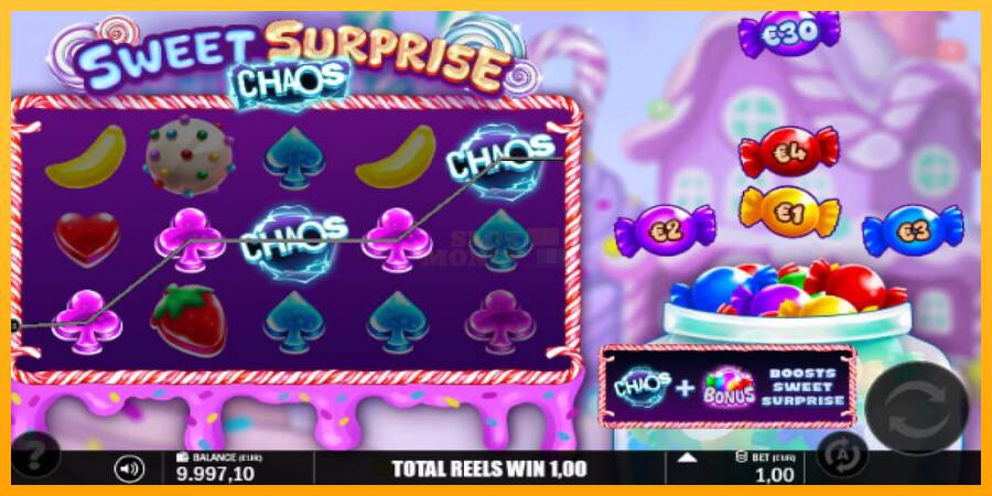 Sweet Surprise Chaos máquina de juego por dinero, imagen 3