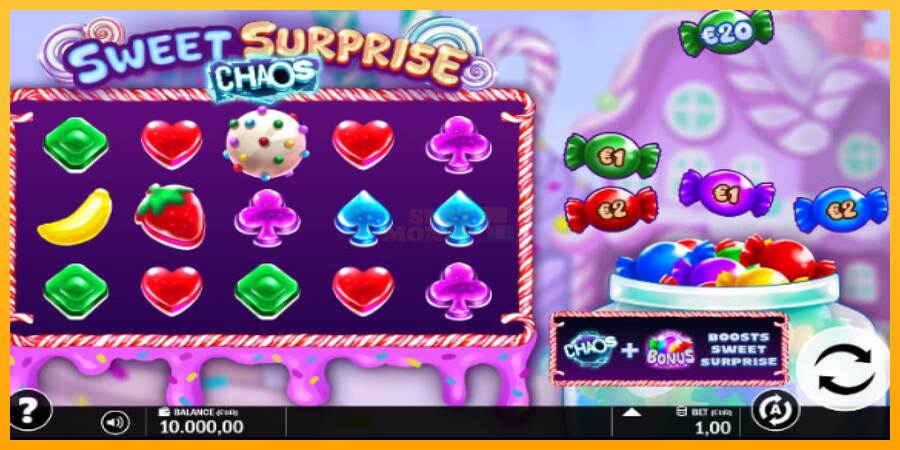 Sweet Surprise Chaos máquina de juego por dinero, imagen 4