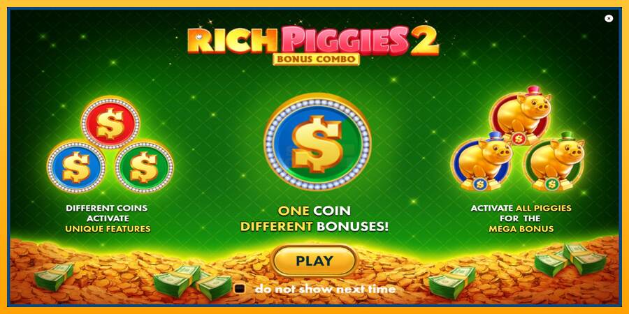 Rich Piggies 2: Bonus Combo máquina de juego por dinero, imagen 1