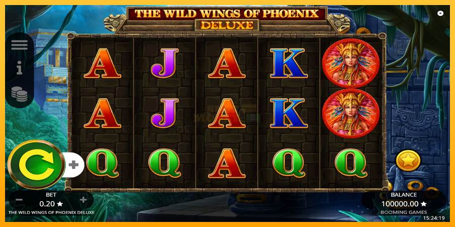 The Wild Wings of Phoenix Deluxe máquina de juego por dinero, imagen 2