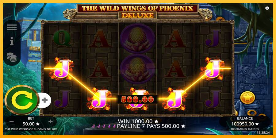 The Wild Wings of Phoenix Deluxe máquina de juego por dinero, imagen 4