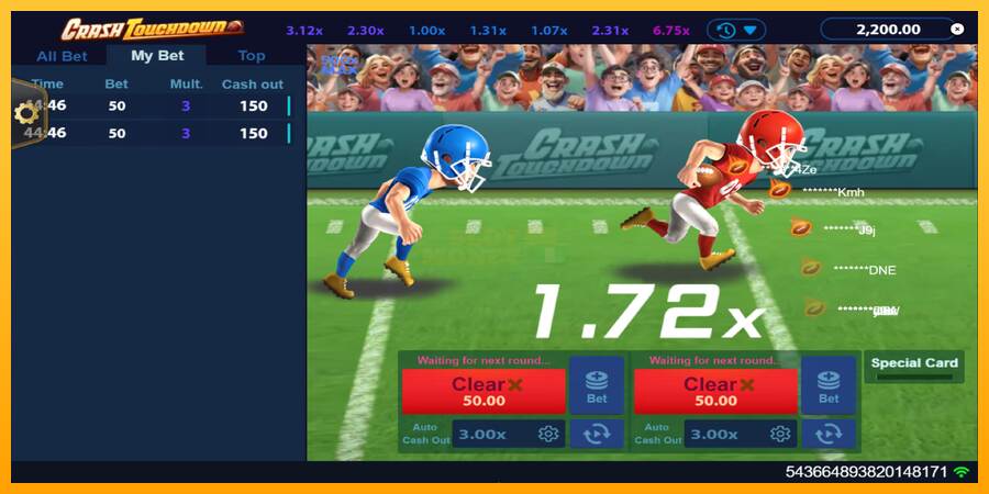 Crash Touchdown máquina de juego por dinero, imagen 4