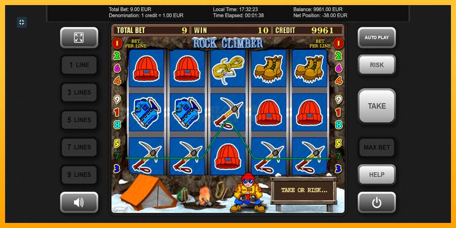 Rock Climber máquina de juego por dinero, imagen 6