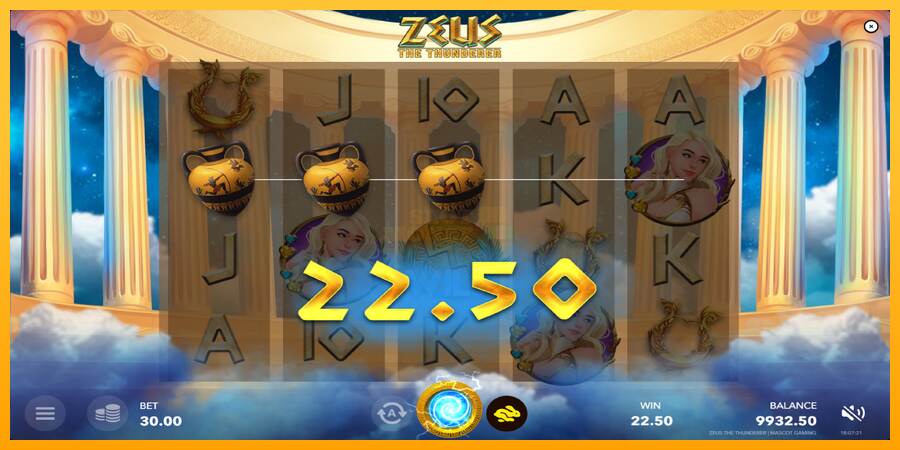 Zeus The Thunderer máquina de juego por dinero, imagen 2