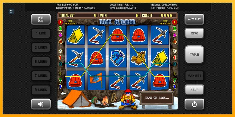 Rock Climber máquina de juego por dinero, imagen 10