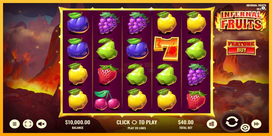 Infernal Fruits máquina de juego por dinero, imagen 2