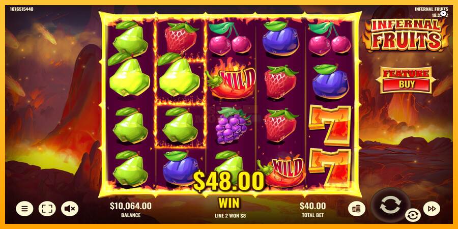 Infernal Fruits máquina de juego por dinero, imagen 4